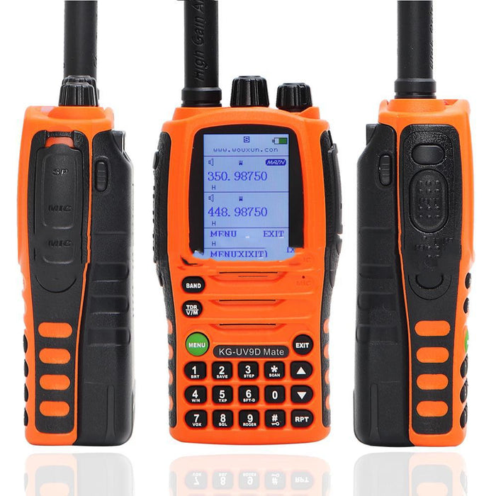 10W High Power Walkie Talkie Long Range – Aviation Frequency Two-Way Radio with Flashlight, Emergency Charging & Survival Features