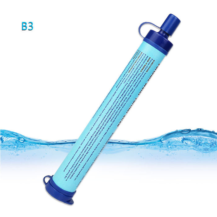 Outdoor Portable Water Purifier – Compact Survival & Camping Water Filter for Hiking, Travel & Emergency Preparedness