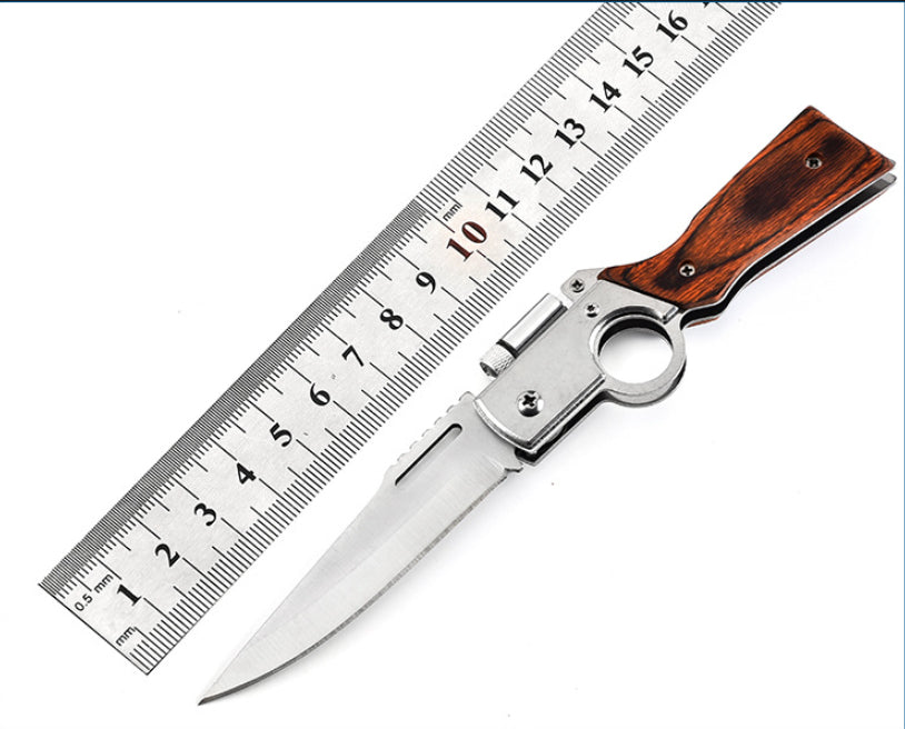 Folding Multifunctional Tactical Knife – Stainless Steel Outdoor EDC Knife for Camping, Survival & Everyday Preparedness