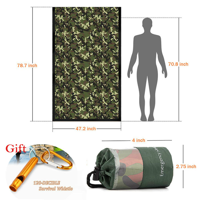Emergency Bivy Sack – Lightweight Thermal Survival Sleeping Bag for Outdoor, Camping & Preparedness