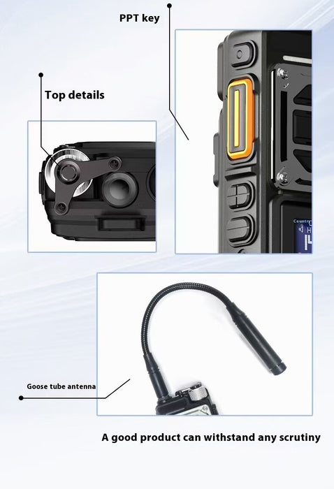 Outdoor Long-Distance Two-Way Radio with Anti-Interference Technology