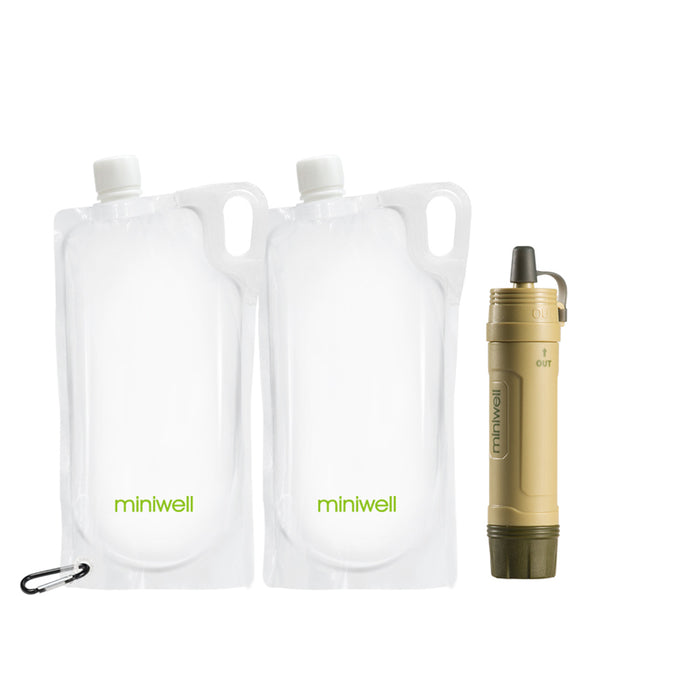 Outdoor Portable Water Filter – High‑Efficiency Survival Water Purification System for Camping, Hiking & Emergency Preparedness