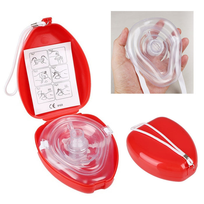 Emergency CPR Training Mask – Portable Resuscitation Barrier for First Aid & Preparedness