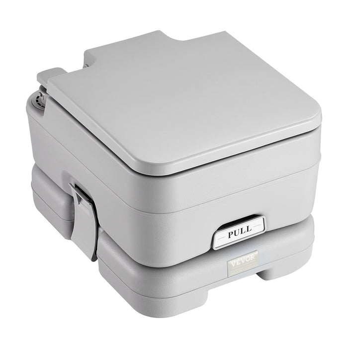 Portable Pressurized Flush Toilet with Waste Tank & Carry Bag – Leak‑Proof RV & Camping Commode for Outdoor & Emergency Use