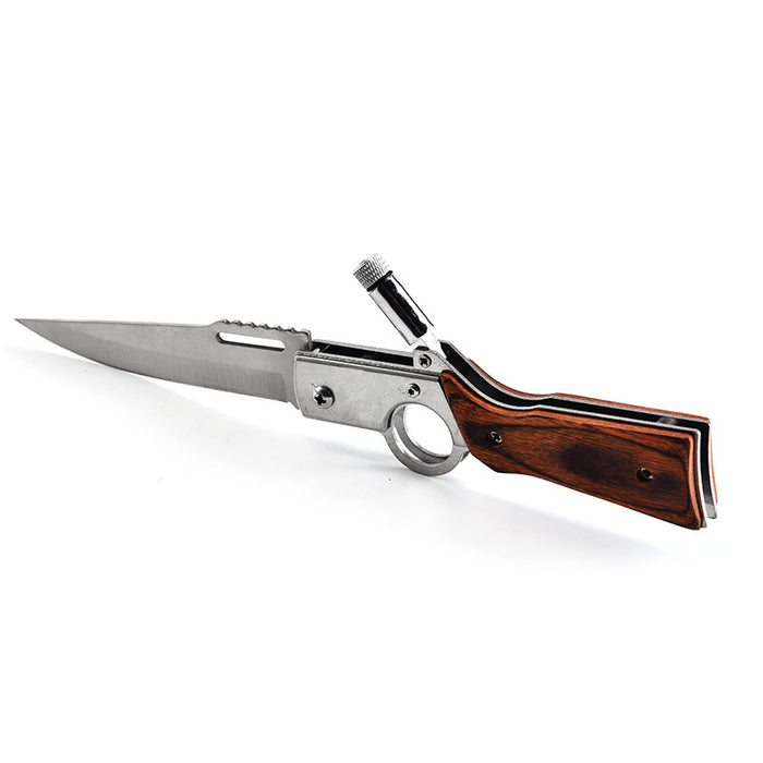 Folding Multifunctional Tactical Knife – Stainless Steel Outdoor EDC Knife for Camping, Survival & Everyday Preparedness