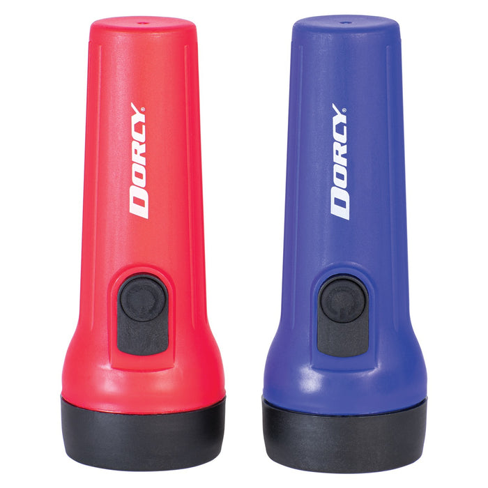 Dorcy 2-Pack LED Flashlight Combo – Durable Weather-Resistant Household & Emergency Flashlights