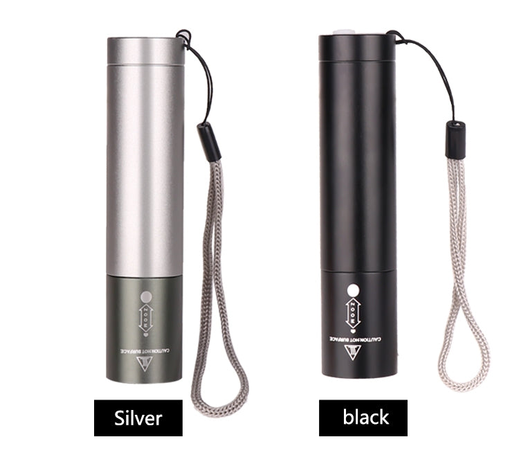 USB Rechargeable T6 LED Flashlight – 3-Mode Adjustable Zoom Tactical Torch for Camping, Emergency & Outdoor Use