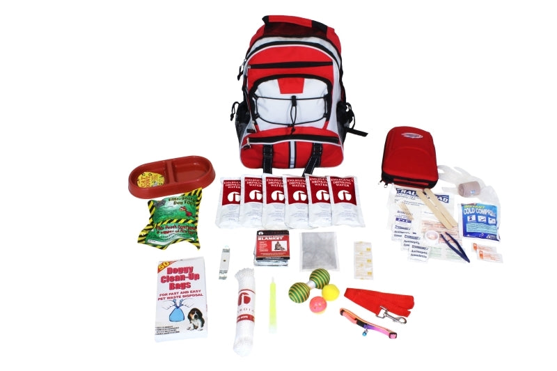 Deluxe Pet Emergency Survival System: Tactical Cat Carrier Backpack with 72-Hour Food, Water & First Aid for Disaster Evacuation