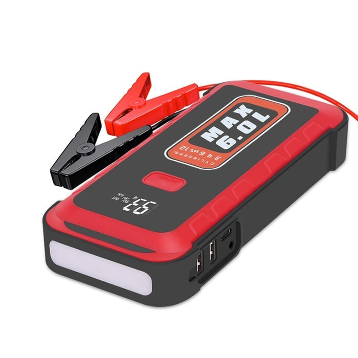 Large Capacity Car Jump Starter & Power Bank – Portable Emergency Start Power Source for Vehicles & Preparedness Kits