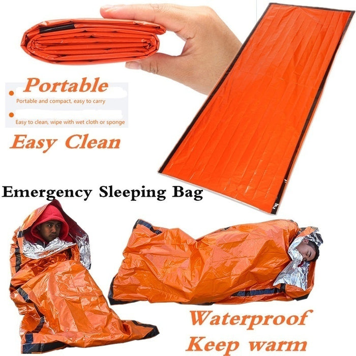 Emergency Bivy Sack – Lightweight Thermal Survival Sleeping Bag for Outdoor, Camping & Preparedness