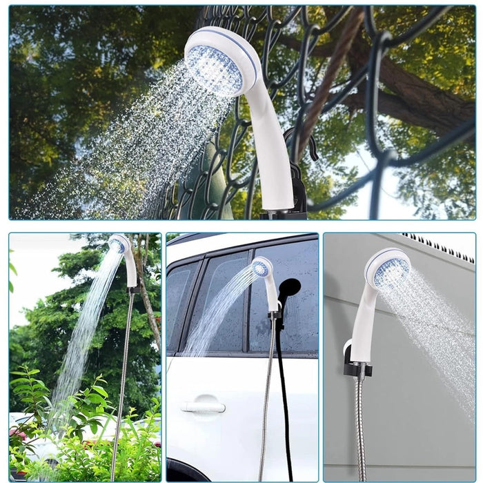USB Rechargeable Portable Camping Shower – Electric Outdoor Shower Pump for Travel, Garden & Emergency Preparedness