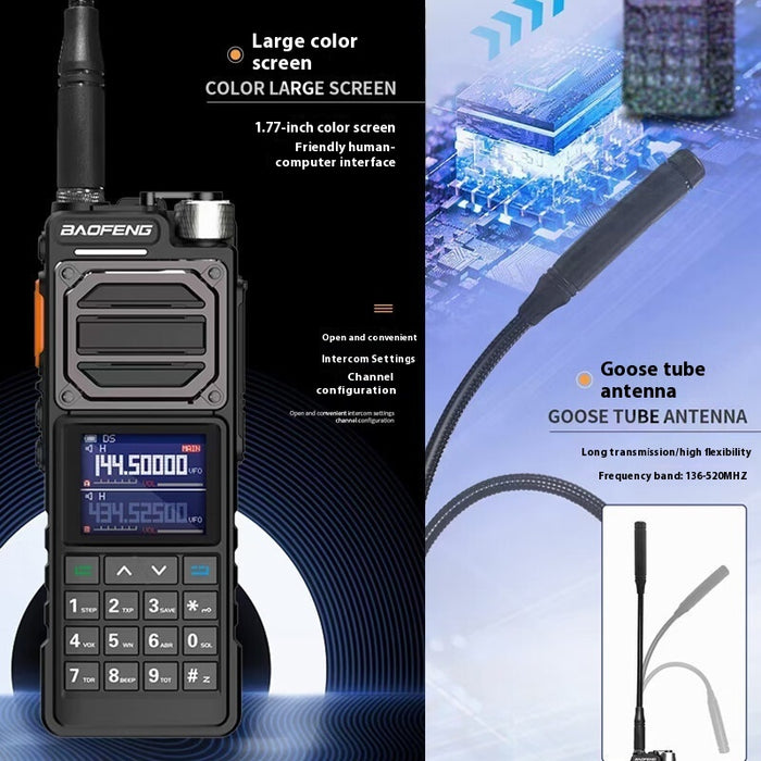 Outdoor Long-Distance Two-Way Radio with Anti-Interference Technology