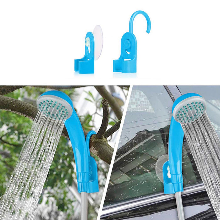 USB Rechargeable Portable Camping Shower – Electric Outdoor Shower Pump for Travel, Garden & Emergency Preparedness